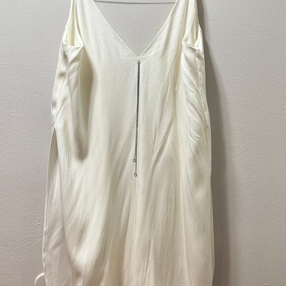 T Alexander Wang Sleeveless V-Neck Chain Detail Swing Dress - Picture 5 of 9